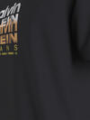 Calvin Klein REPEAT LOGO T-SHIRT Erkek Siyah T-Shirt