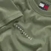 Tommy Hilfiger TJM RLX LINEAR LOGO, MR6 Yeşil Erkek T-Shirt & Polo