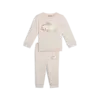 Puma ESS+ PUMA FC Infant Jogger Bej Bebek Eşofman Takımı