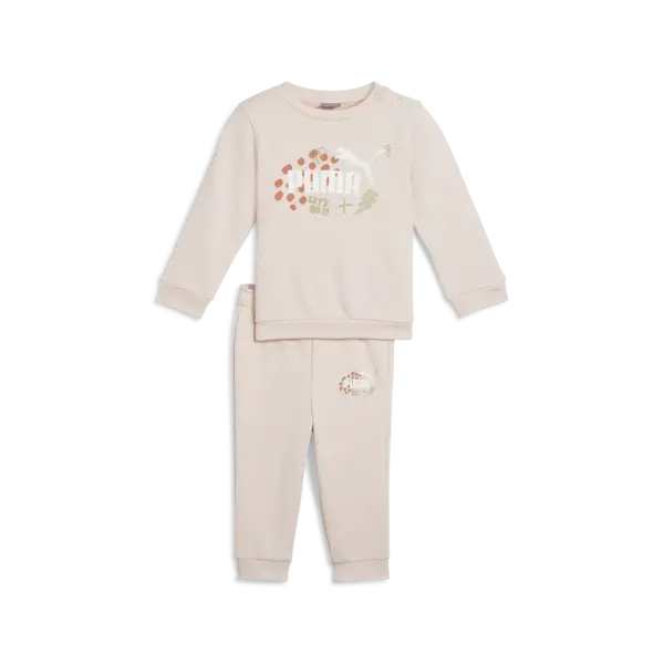 Puma ESS+ PUMA FC Infant Jogger Bej Bebek Eşofman Takımı