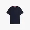Tommy Hilfiger RWB PIQUE TEE, DW5 Siyah Erkek T-Shirt & Polo