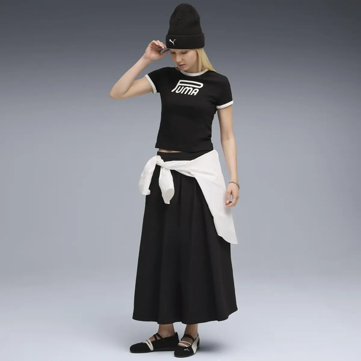 Puma FUTURE.PUMA.ARCHIVE Tee Siyah Kadın T-Shirt