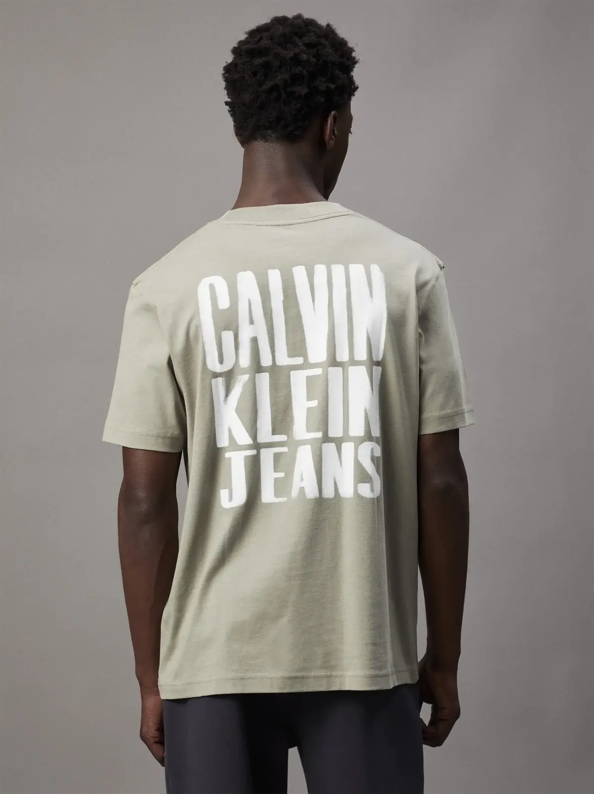 Calvin Klein PAINTED CALVIN KLEIN, PCZ Yeşil Erkek T-Shirt & Polo