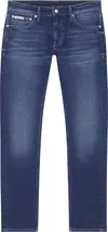 Calvin Klein SLIM Erkek Mavi Kot Pantolon