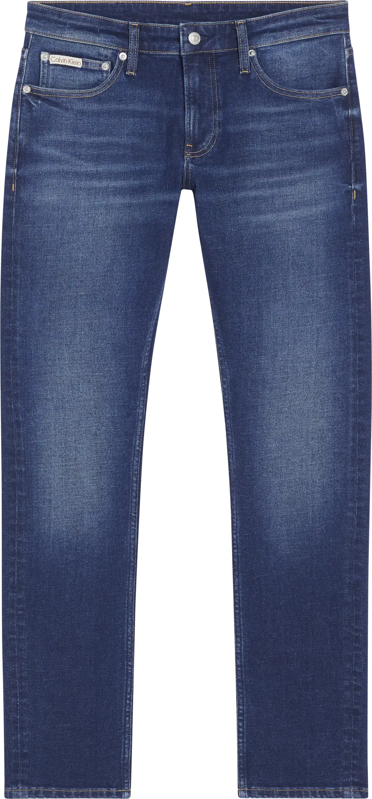 Calvin Klein SLIM Erkek Mavi Kot Pantolon