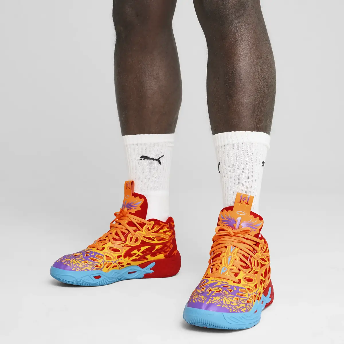 Puma MB.04 Phoenix Turuncu Basketbol Ayakkabısı