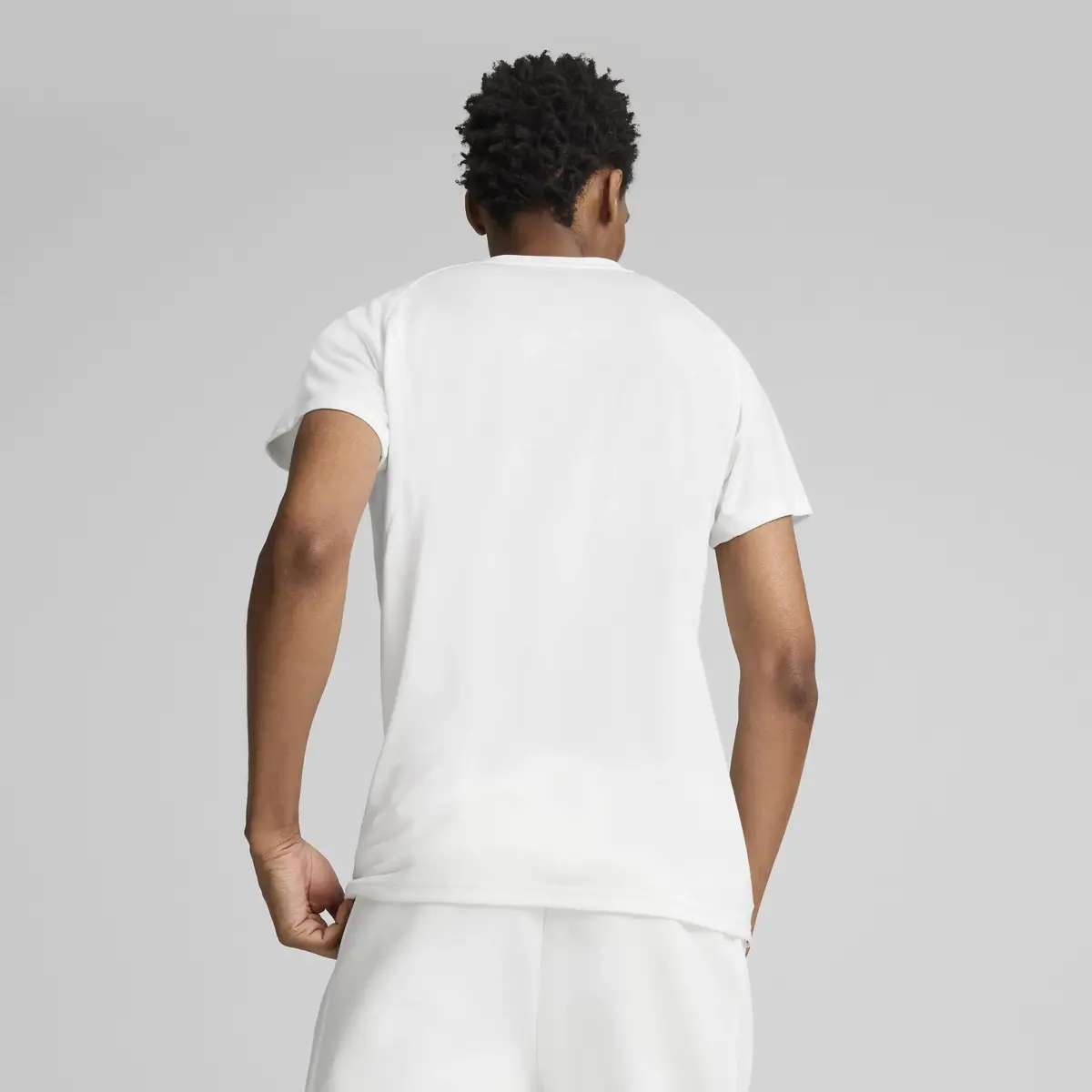 Puma EVOSTRIPE Tee Beyaz Erkek T-Shirt
