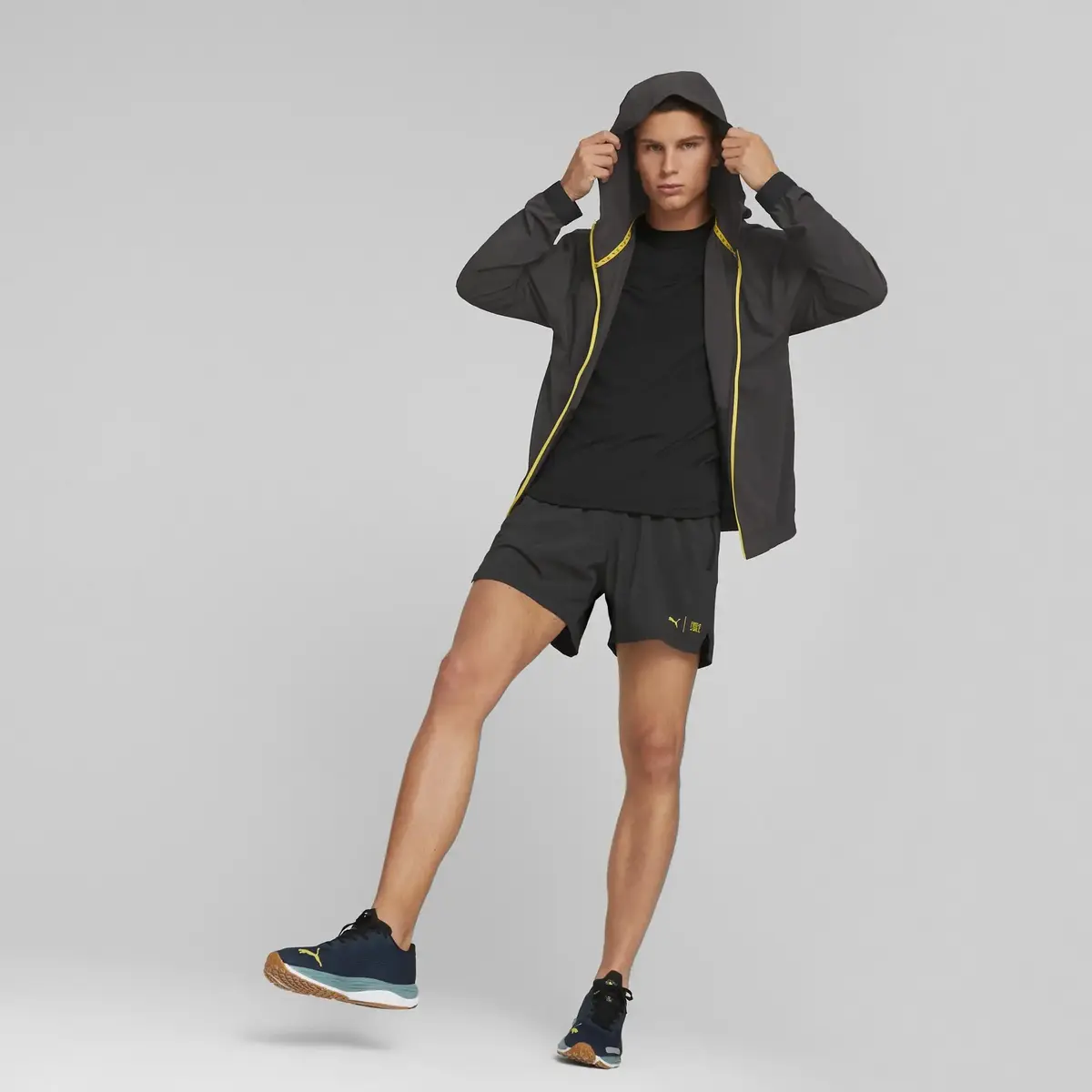 Puma M First Mile Woven 5 Short Siyah Erkek Şort
