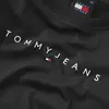 Tommy Hilfiger TJW SLIM LINEAR TEE, BDS Siyah Kadın T-Shirt & Polo