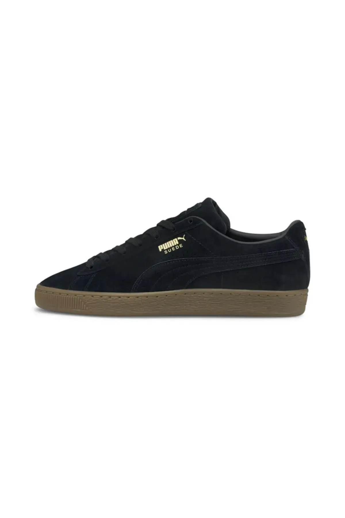Puma Suede Gum Siyah Kadın Günlük Spor Ayakkabı