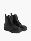 Calvin Klein TRANSP COMBAT MID LA Erkek Siyah Bot