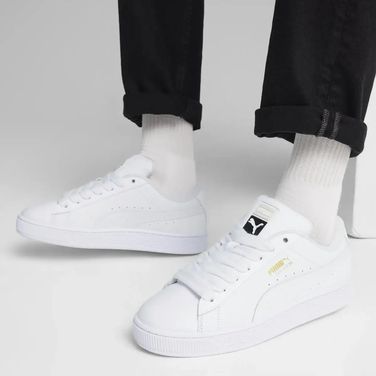 Puma Suede XL Lth Beyaz Unisex Günlük Spor Ayakkabı