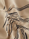 Calvin Klein SURFACE PRINT SLIP D Kadın Bej Elbise