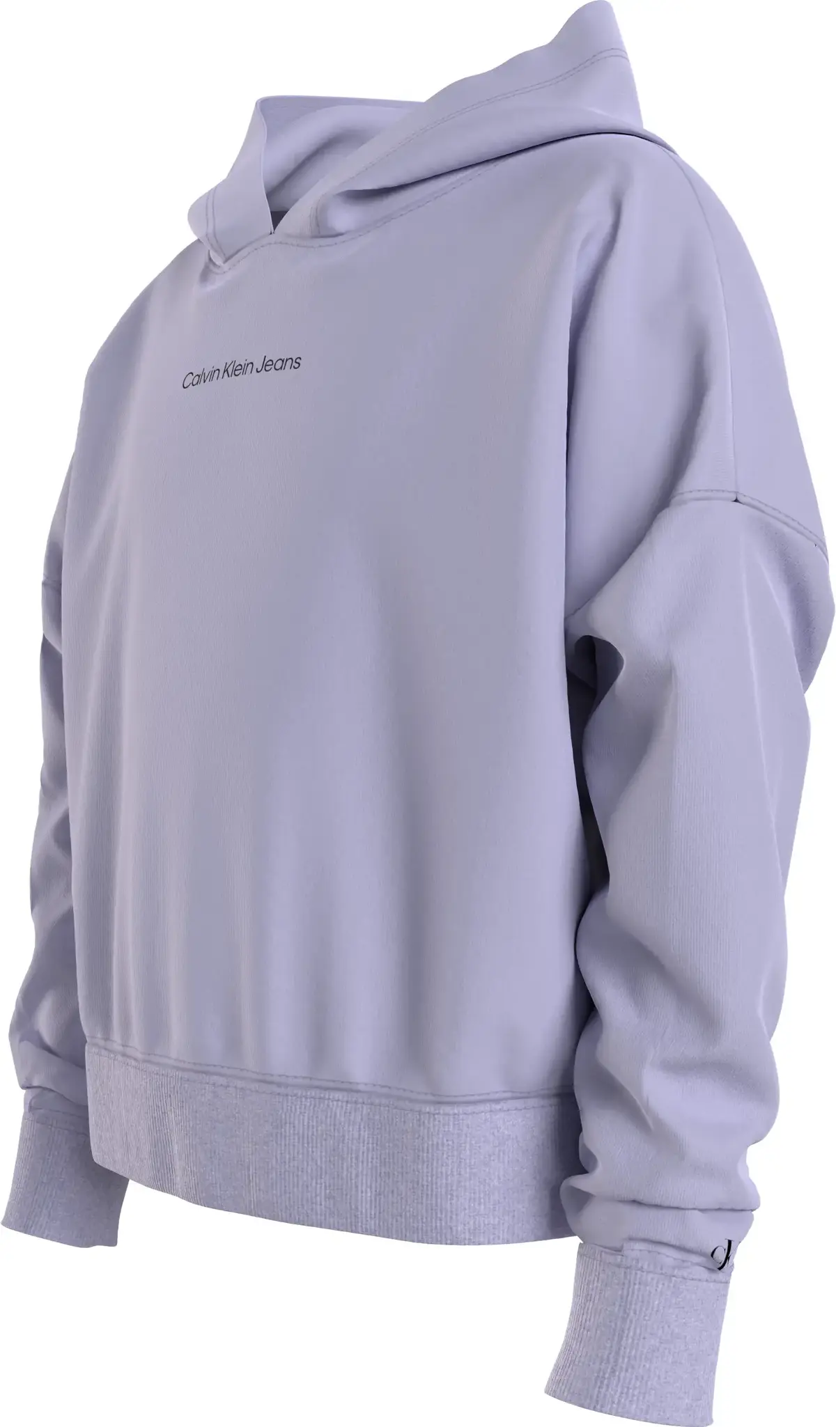 Calvin Klein CKJ LOGO BOXY HOODIE Kadın Lila Hoodie