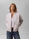 LINEN BOMBER JACKET, GNA, XXS