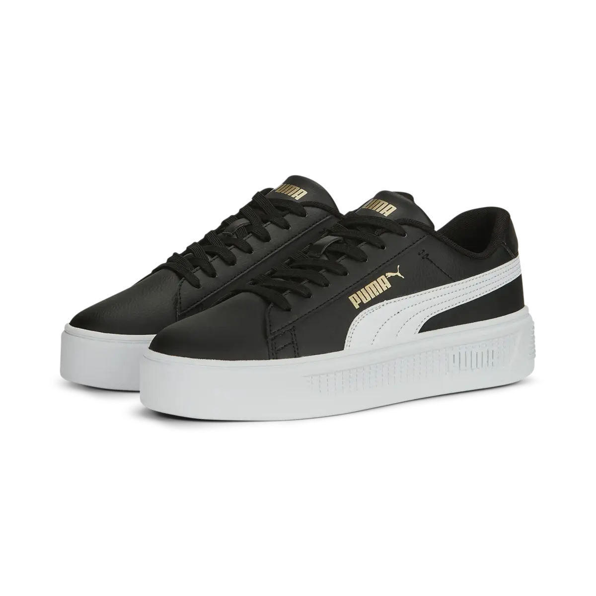 Puma Smash Platform V3 TDP Siyah Kadın Günlük Spor Ayakkabı