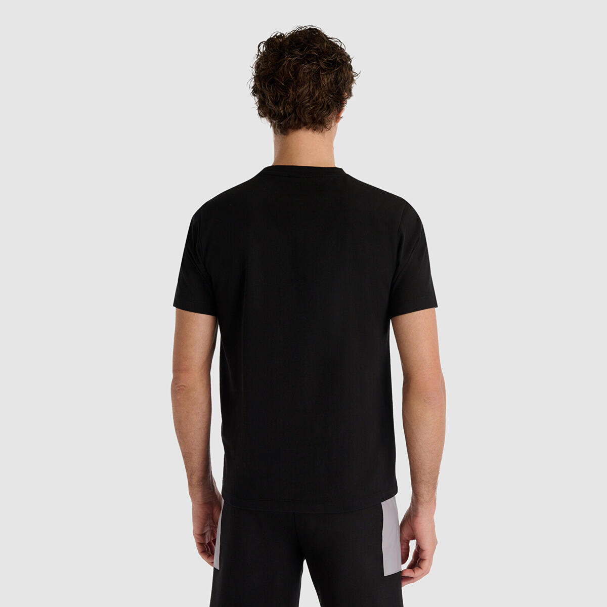 New Balance MNT1516 Erkek Siyah T-Shirt