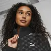 Puma T7 Aop Track Jacket Siyah Kadın Fermuarlı Sweatshirt