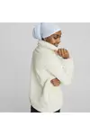 Puma Classics Faux Fur Jacket Bej Kadın Fermuarlı Sweatshirt