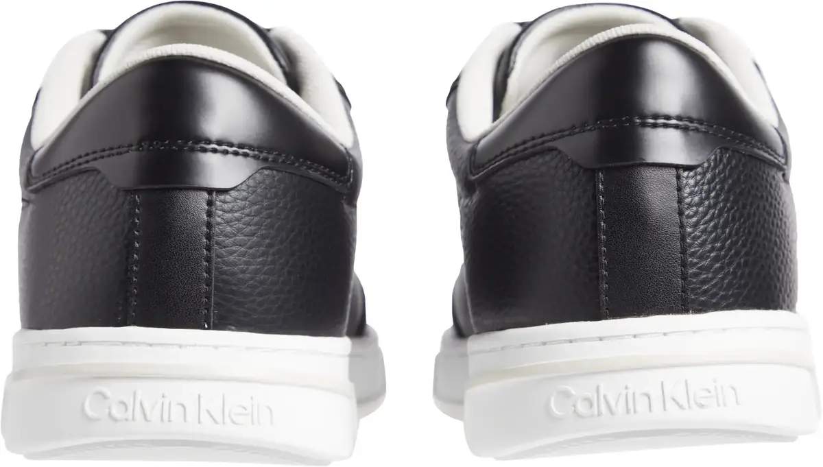 Calvin Klein LOW TOP LACE UP LOGO, 01O Siyah Erkek Spor Ayakkabı & Sneaker