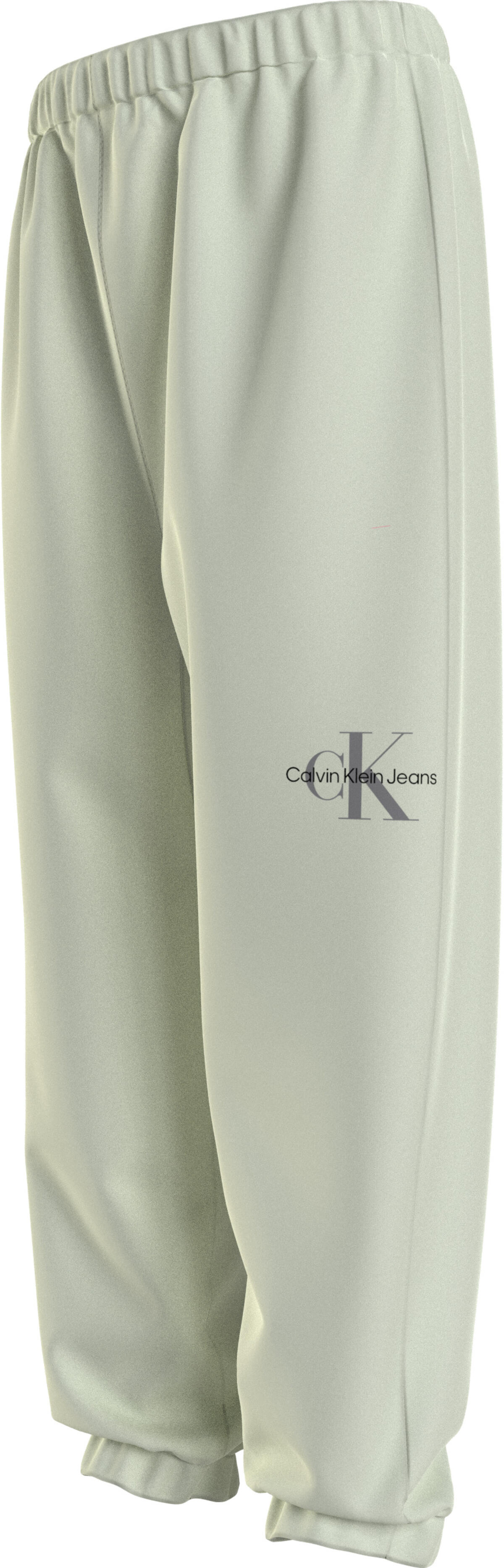 Calvin Klein MONOGRAM OFF PLACED Kadın Yeşil Eşofman Altı