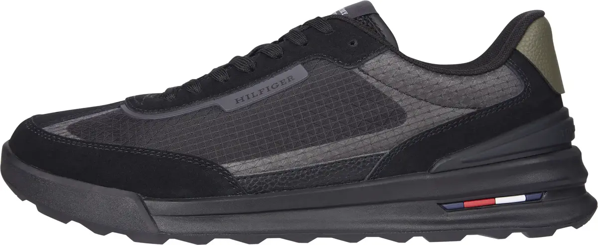 Tommy Hilfiger RETRO RUNNER SEASON, BDS Siyah Erkek Spor Ayakkabı & Sneaker