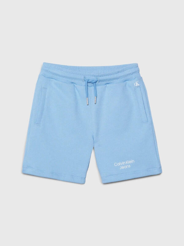 Calvin Klein CKJ STACK LOGO JOGGE, CEZ Mavi Çocuk Şort