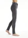 Calvin Klein HIGH RISE SKINNY Kadın Antrasit Kot Pantolon