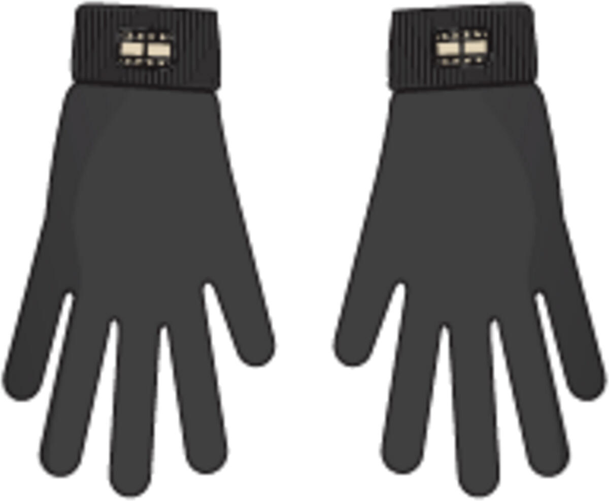 Tommy Hilfiger TJW COSY KNIT GLOVES Kadın Siyah Eldiven