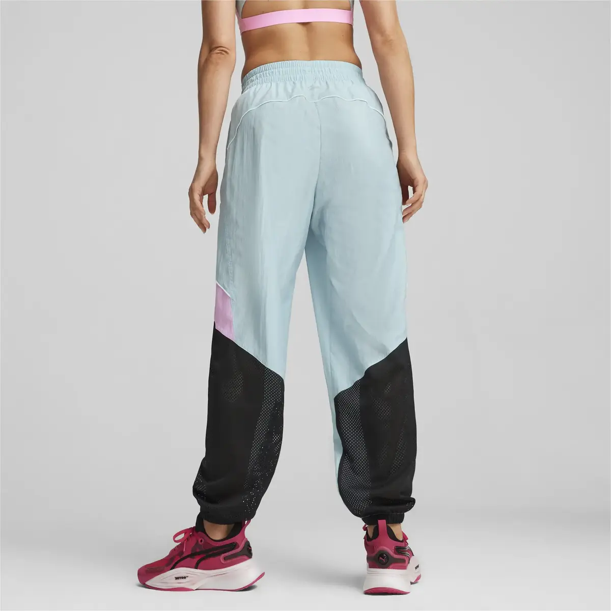 Puma FIT MOVE WOVEN JOGGER Açık Mavi Kadın Eşofman Altı