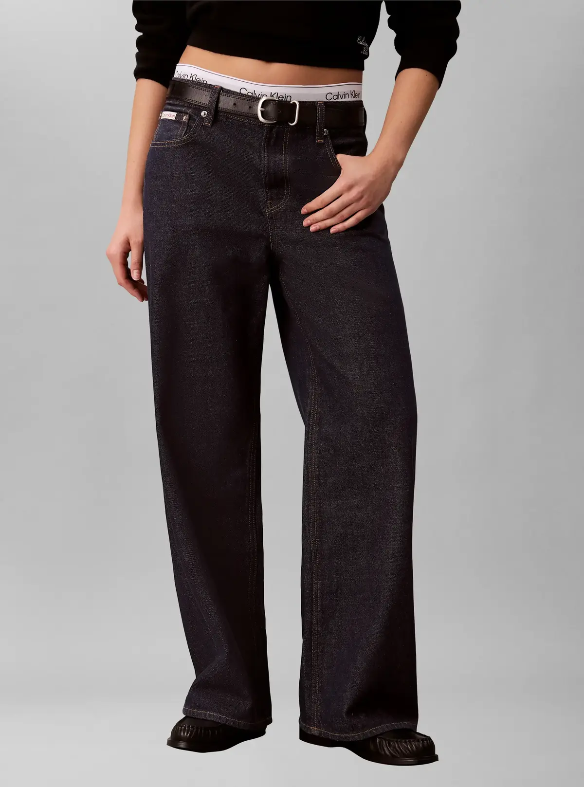 LOW RISE BAGGY ICONI, 46E