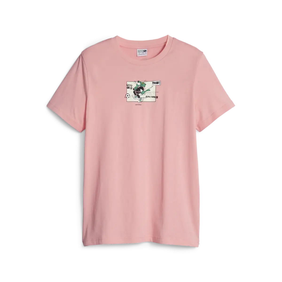 Puma CLASSICS SUPER Tee Pembe Erkek T-Shirt & Polo