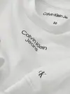 Calvin Klein STACK LOGO CN SWEATS Bebek Beyaz Sweatshirt