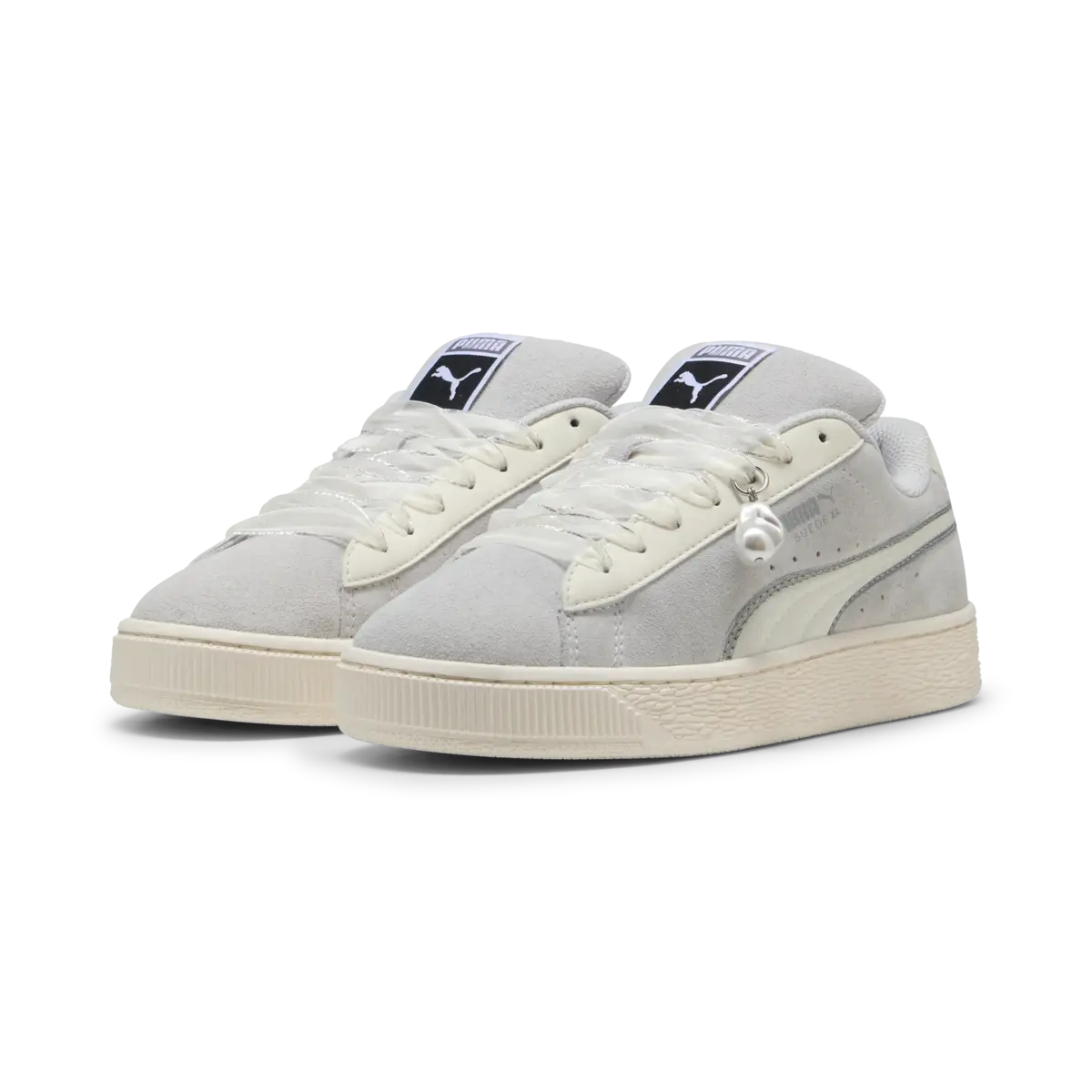 PUMA Suede XL Glam Athletics Wns Gri Kadın Günlük Spor Ayakkabı