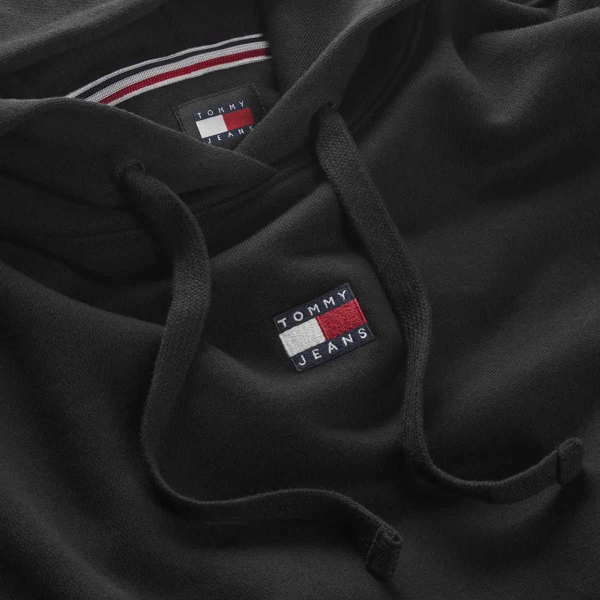 Tommy Hilfiger TJW BXY BADGE HOODIE Kadın Siyah Sweatshirt