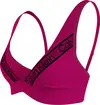 Calvin Klein TRIANGLE HIGH APEX-R Kadın Pembe Bikini Üstü