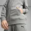 Puma ESS Full-Zip Hoodie Gri Erkek Hoodie