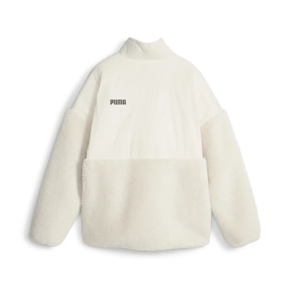 Puma Sherpa Hybrid Jacket Bej Kadın Polar