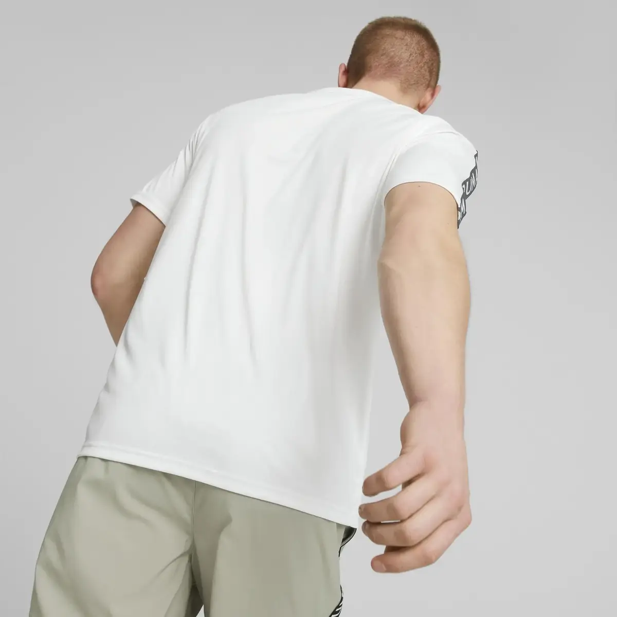 Puma Fıt Taped Tee Beyaz Kadın T-shirt