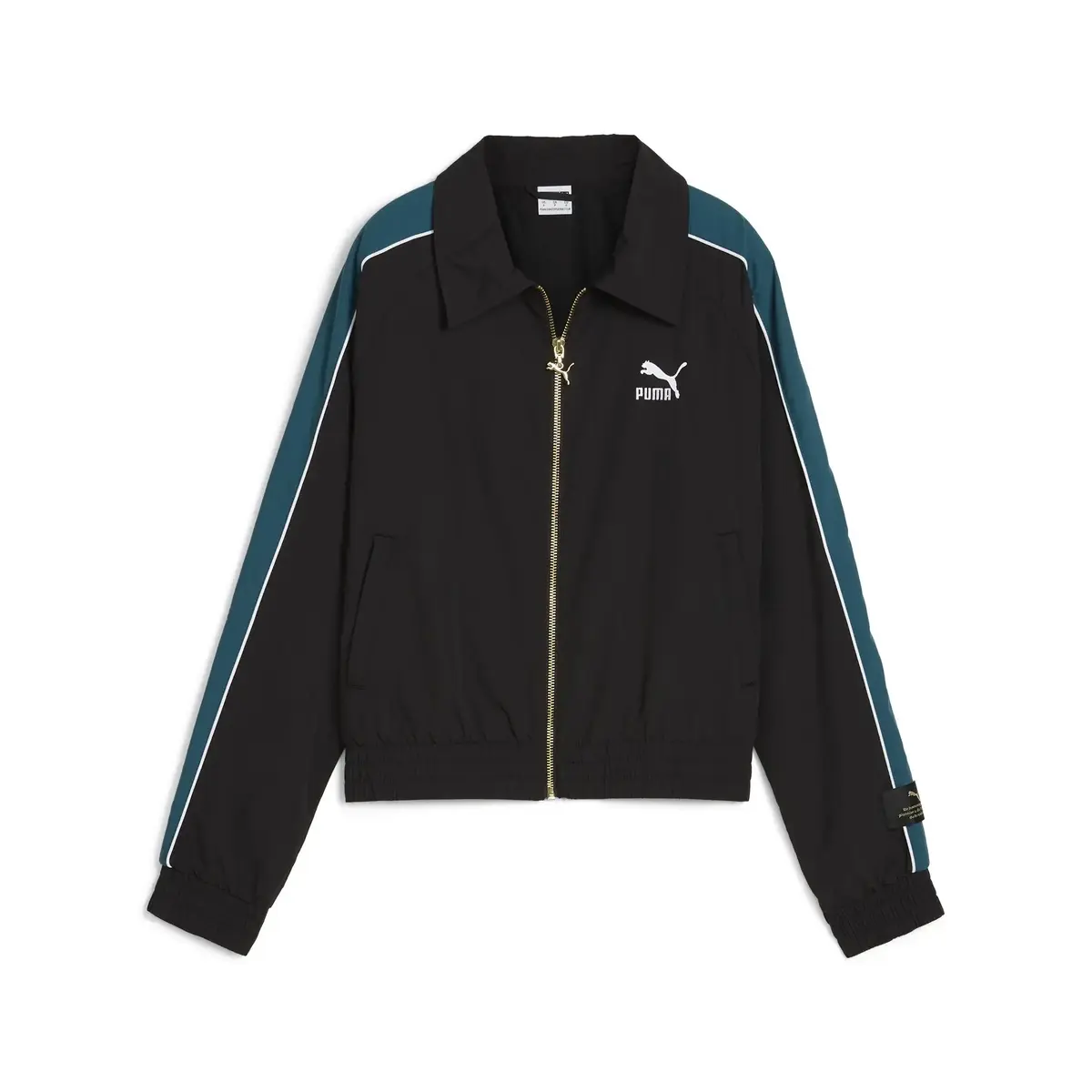 Puma T7 Track Jacket Siyah Kadın Sweatshirt