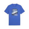 Puma GRAPHIC Tee Mavi Erkek T-Shirt