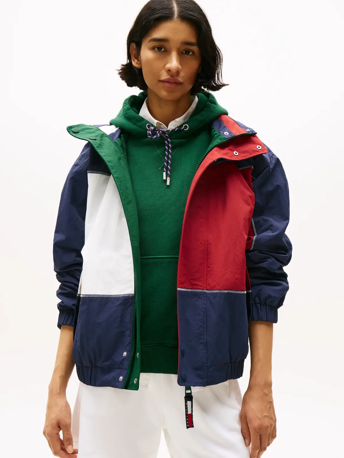 Tommy Hilfiger GI SAILING REVERSIBL, L6K Yeşil Erkek Ceket