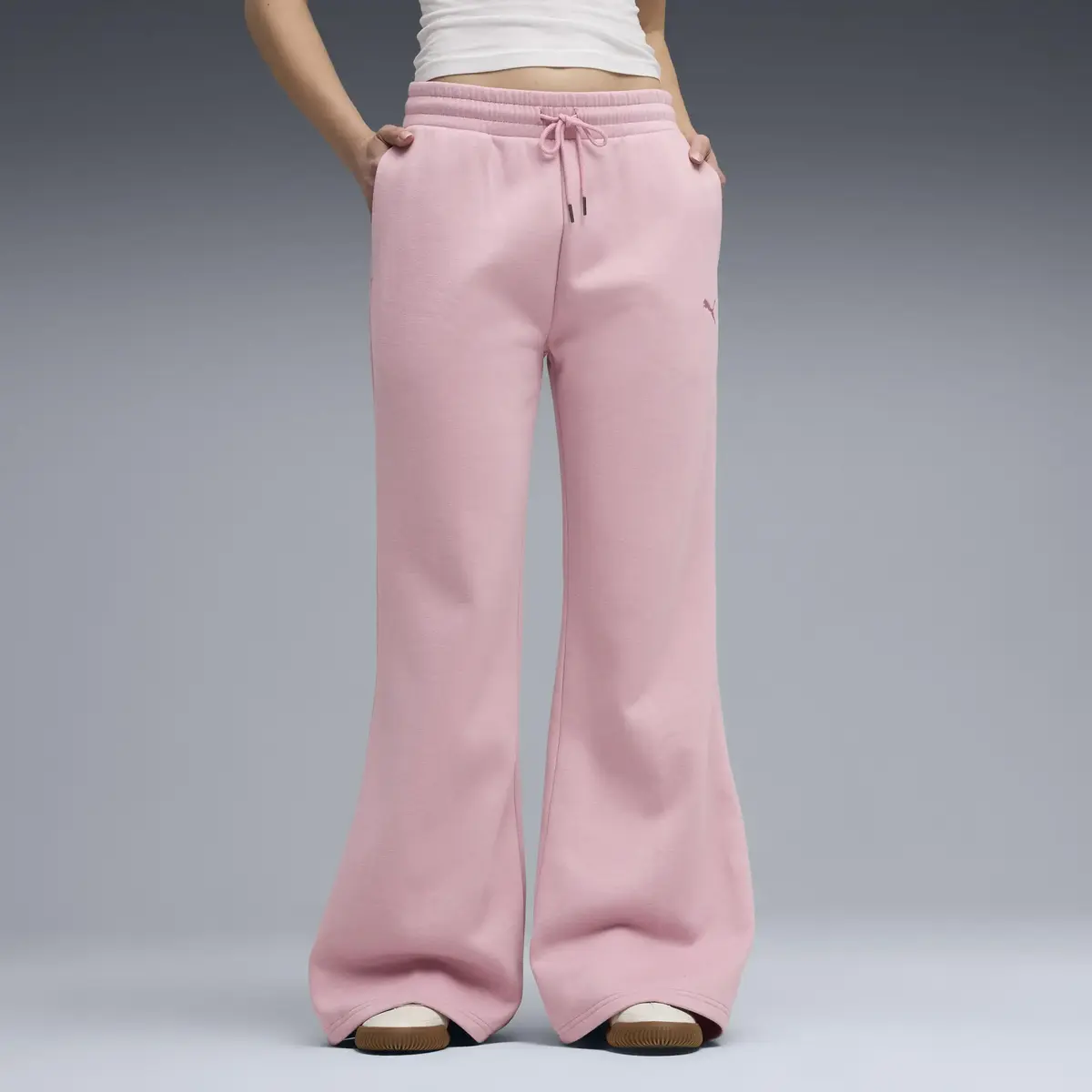 Puma HER Straight Pants FL Pembe Kadın Eşofman Altı