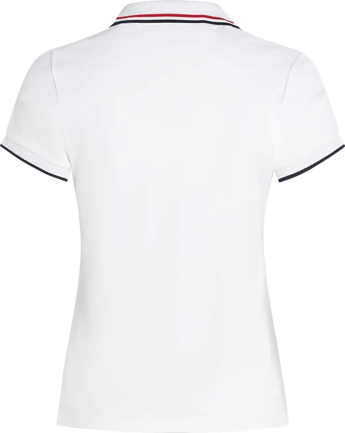 Tommy Hilfiger FEMININE SPORTY SLIM, YCF Beyaz Kadın T-Shirt & Polo