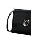 Calvin Klein EMBLEM HW PEBBLE CRO Siyah Kadın Çapraz Çanta