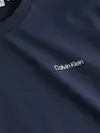 Calvin Klein MICRO LOGO INTERLOCK Erkek Antrasit T-Shirt