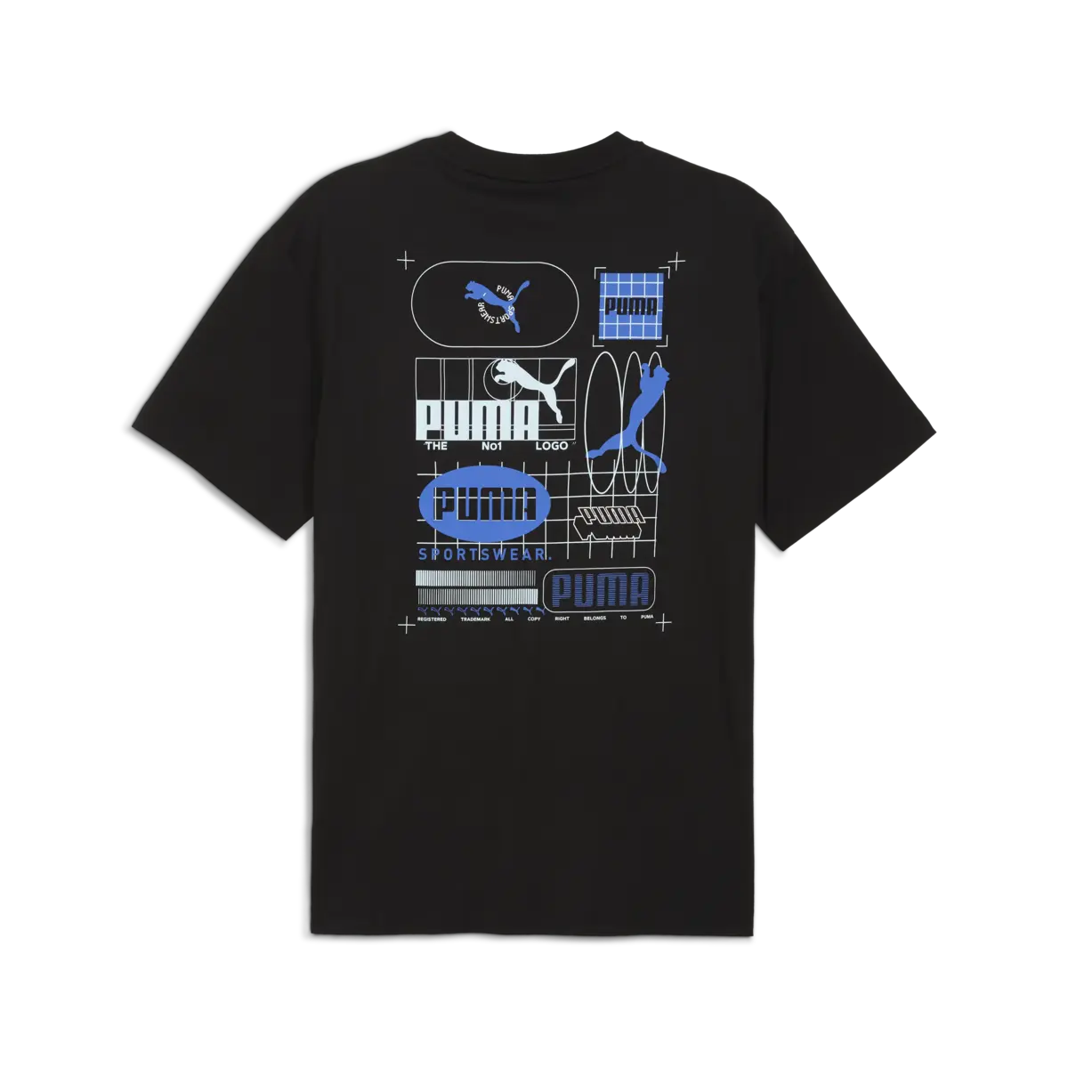 Puma GRAPHIC Tee Siyah Erkek T-Shirt & Polo