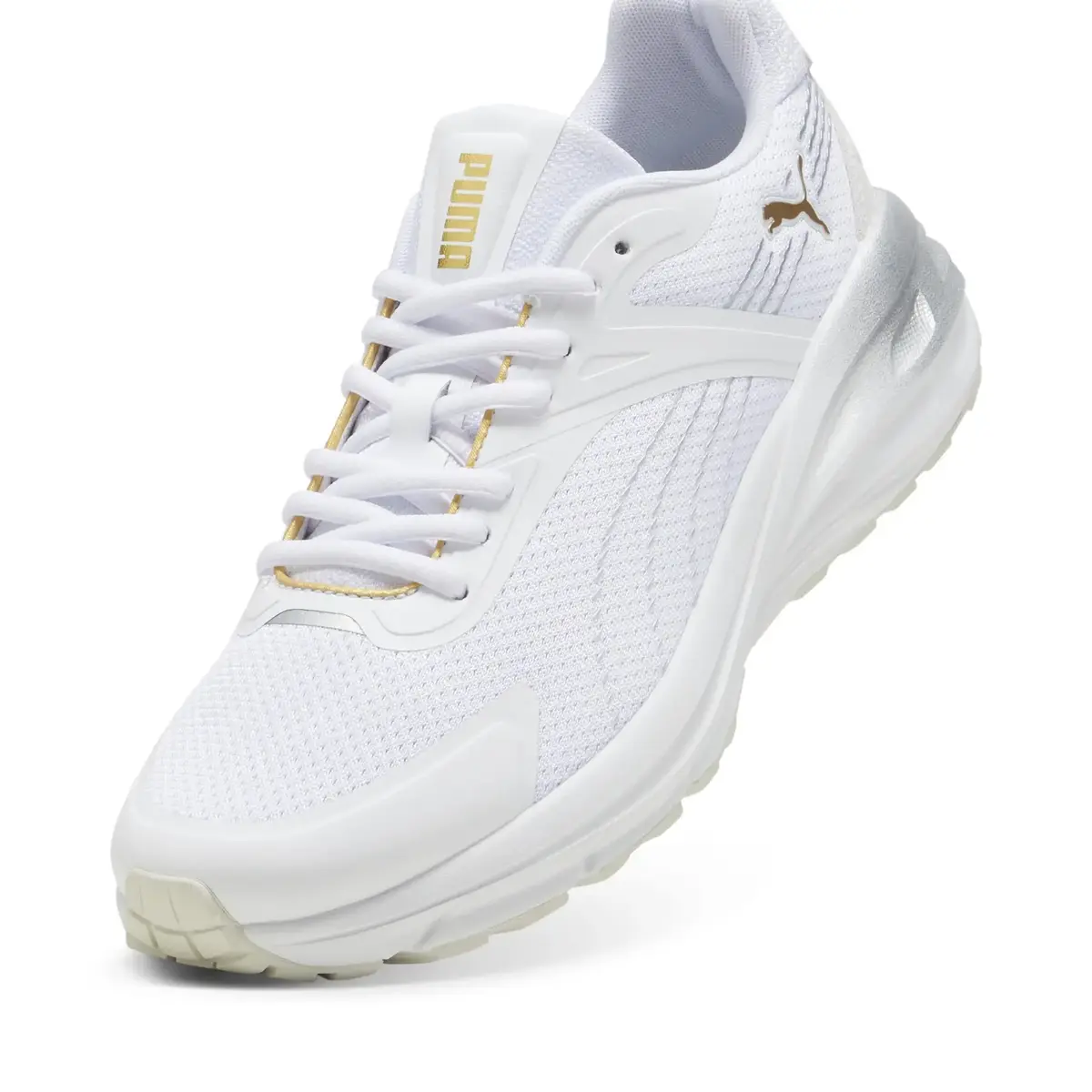PUMA Hypnotic Metallic Shine Beyaz Unisex Yürüyüş ve Koşu Ayakkabısı