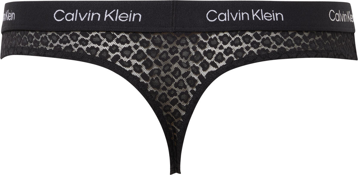 Calvin Klein MODERN THONG (FF) Kadın Siyah Tanga