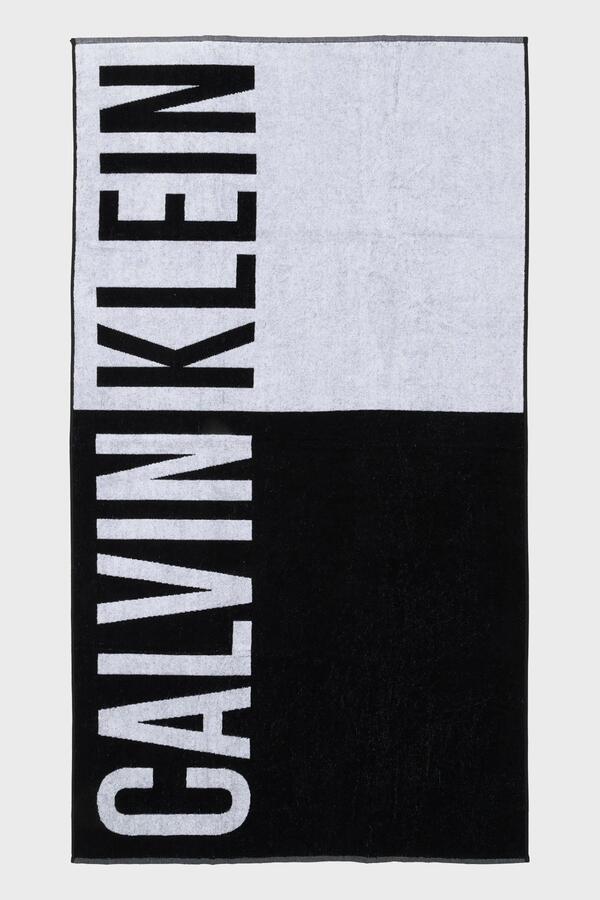 Calvin Klein TOWEL- BLOCK Siyah Unisex Plaj Havlusu